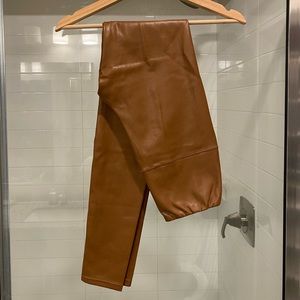 Aritzia Wilfred Free Daria Faux Leather Leggings